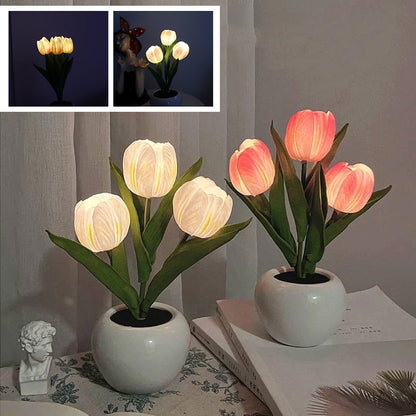 LED Tulip Night Light Flower Table Lamp🌷