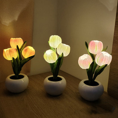 LED Tulip Night Light Flower Table Lamp🌷