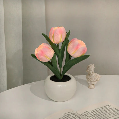 LED Tulip Night Light Flower Table Lamp🌷