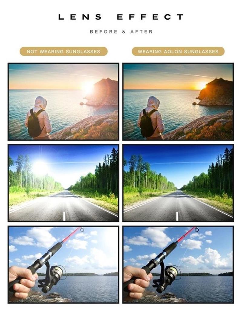 🔥2026 Photochromic Sunglasses with Anti-glare Polarized Lens