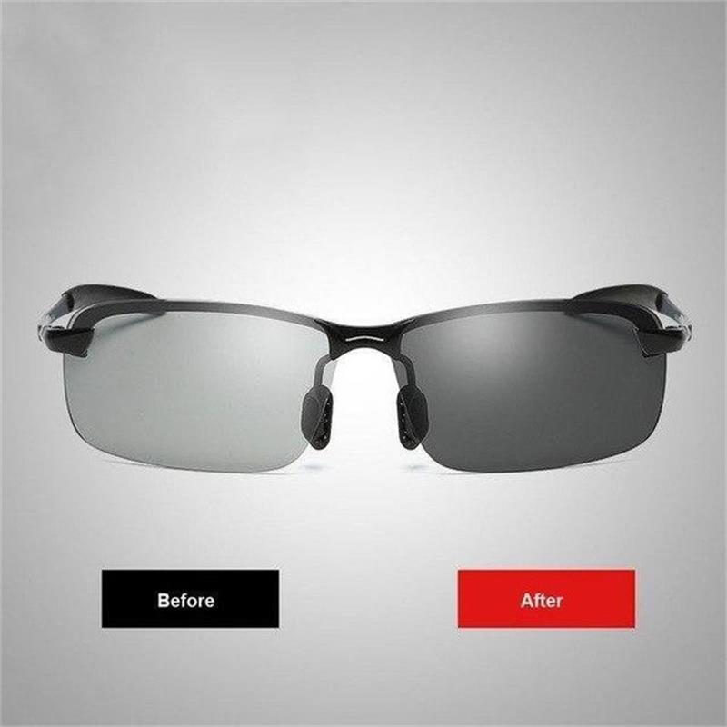 🔥2026 Photochromic Sunglasses with Anti-glare Polarized Lens