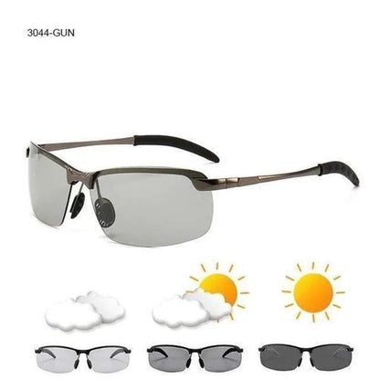 🔥2026 Photochromic Sunglasses with Anti-glare Polarized Lens