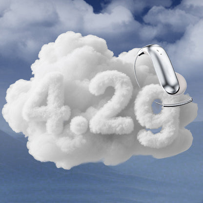 🎧Bluetooth Headphones with Zero‑Gravity Titanium Ear‑Hook Design🏃‍♂️✨