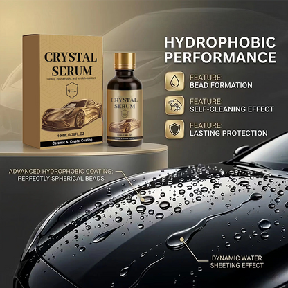 💎 Buy 3 Get 2 Free!💝Ceramic Car Coating Kit - Deep Gloss, 9H+ Hardness & Extreme Hydrophobic Sh