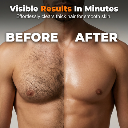 🔥INTIMATE Hair Removal Cream for Men - Gentle Foam Formula