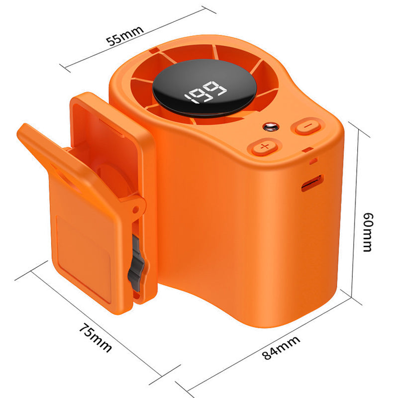🔥50% OFF ✨Hands-Free Personal Cooling Fan with LED Display
