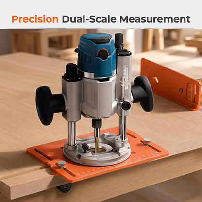 Tiktrove Precision Wood Router Slotting Guide Bracket
