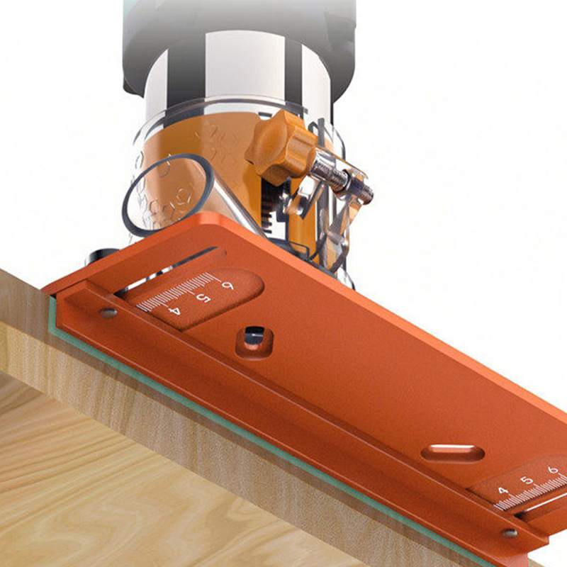Tiktrove Precision Wood Router Slotting Guide Bracket