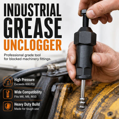 Tiktrove Heavy Duty Grease Fitting Cleaner Unclog Tool