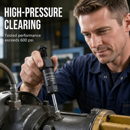 Tiktrove Heavy Duty Grease Fitting Cleaner Unclog Tool