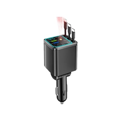 7-in-1 Retractable Car Charger