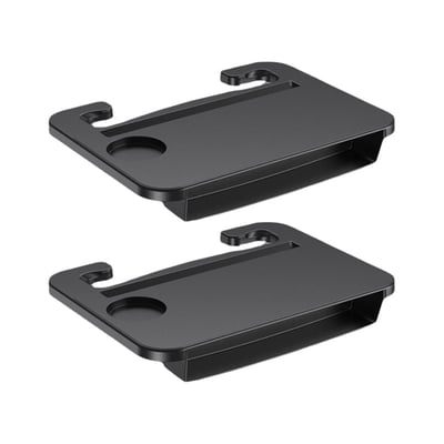 2-in-1 Car Steering Wheel Desk & Seat Gap Organizer Tray